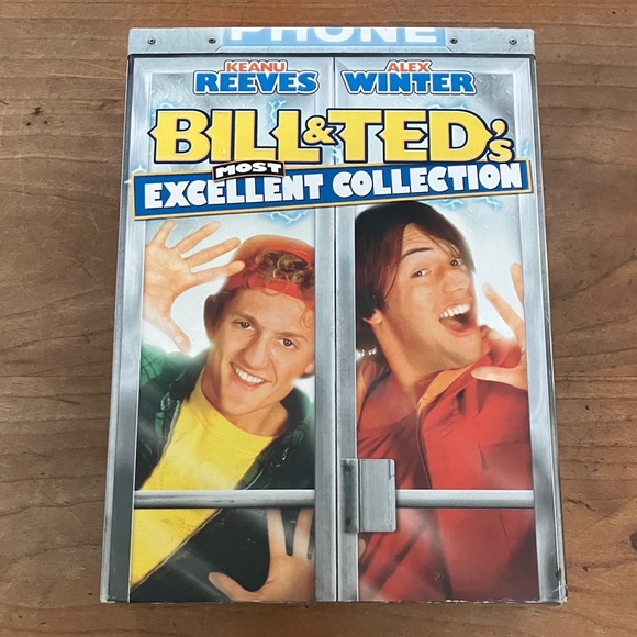 Bill & Ted's Most Excellent Collection 3 dvd set - Picture 1 of 16